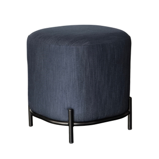 Puff Ottoman Azul Oscuro 40x40