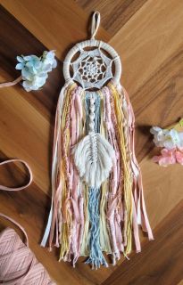 Luana Marina Chico con Hoja Macramé