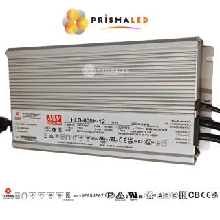 Fuente de Poder HLG-600H-12 Mean Well