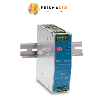 Fuente de Alimentación DIN MEAN WELL NDR-120-24
