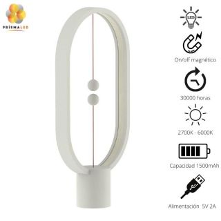 Lámpara Heng de Equilibrio Blanco