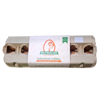 HUEVOS DE CORRAL 12UNDS -  NUTRACOR