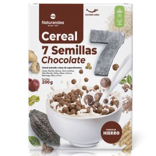CEREAL 7 SEMILLAS CHOCOLATE 200GR - NATURANDES