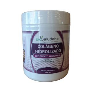COLÁGENO HIDROLIZADO 100% PURO SIN ADITIVOS 250GR - BIOSALUDABLE