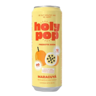 BEBIDA GASIFICADA MARACUYÁ 355ML - HOLY POP