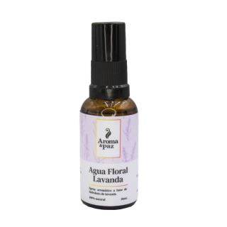 AGUA FLORAL DE LAVANDA 30ML - AROMA Y PAZ