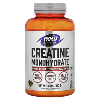 CREATINA MONOHIDRATADA 227GR - NOW