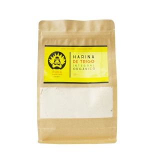 HARINA INTEGRAL DE TRIGO ORGANICO 500GR - PUKA