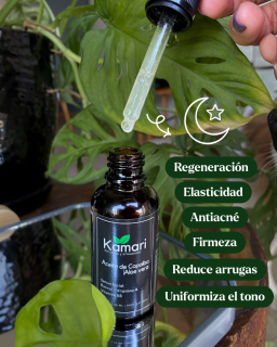 SERUM FACIAL ACEITE DE COPAIBA Y ALOE VERA 30ML - KAMARI