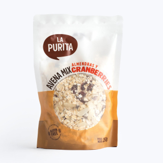 MUESLI ALMENDRAS Y CRANBERRIES 250GR - LA PURITA