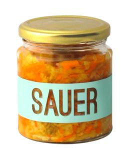 KRAUT DE COL Y ZANAHORIA 250GR - SAUER