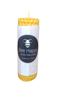 VELA CIRIO 9CM - BEE HAPPY