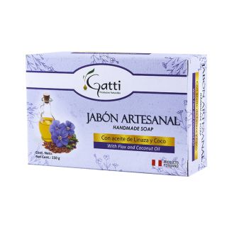 JABÓN DE LINAZA Y COCO 150GR - GATTI