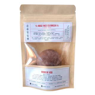 LIMPIADOR FACIAL SÓLIDO ROSE 35GR - NOMADA