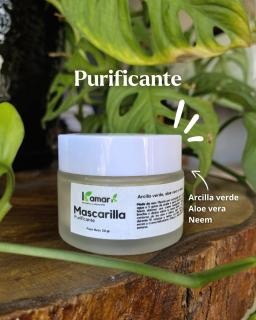 MASCARILLA FACIAL PURIFICANTE 30GR - KAMARI