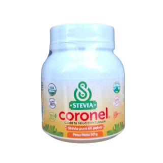 STEVIA PURA ORGÁNICA 50GR - CORONEL