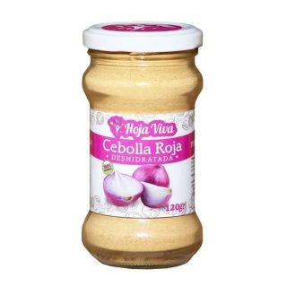 CEBOLLA ROJA DESHIDRATADA 120GR - HOJA VIVA