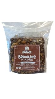 BROWNIE DE PECANAS - PECADITOS INTEGRALES