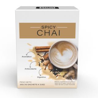 SPICY CHAI 10SACHETS - REAL FOOD