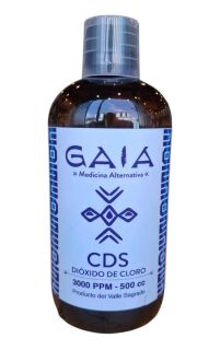 DIOXIDO DE CLORO 3000PPM 500CC - GAIA