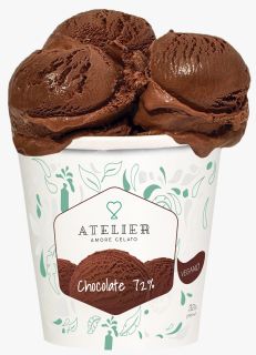 HELADO DE CHOCOLATE VEGANO 1L - ATELIER