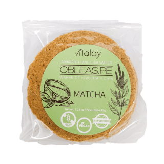 OBLEAS DE MATCHA 35GR - VITALAY