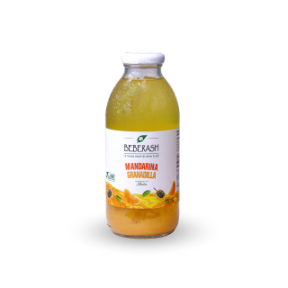 BEBIDA DE MANDARINA Y GRANADILLA 480ML - BEBERASH