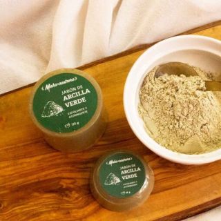 JABÓN DE ARCILLA VERDE 120GR - MISHA RASTRERA