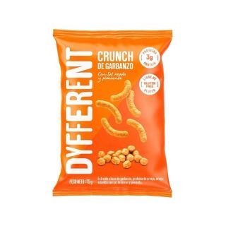 SNACK CRUNCH DE GARBANZO C/SAL ROSADA Y PIMIENTA 100GR - DYFFERENT
