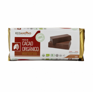 PASTA DE CACAO ORGÁNICO 250GR - ECOANDINO