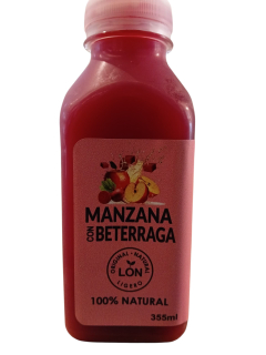 MANZANA CON BETERRAGA 355ML - LON LIGERO
