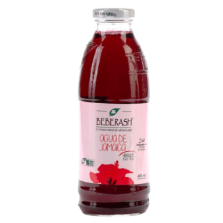 BEBIDA DE JAMAICA 480ML - BEBERASH