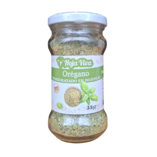 ORÉGANO EN HOJUELAS DESHIDRATADO 35GR - HOJA VIVA