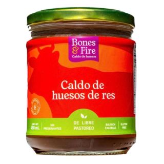 CALDO DE HUESOS DE RES 450ML - BONES & FIRE