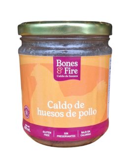 CALDO DE HUESOS DE POLLO 450ML - BONES & FIRE