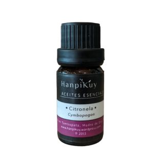 ACEITE ESENCIAL DE CITRONELLA 10ML - HANPIKUY