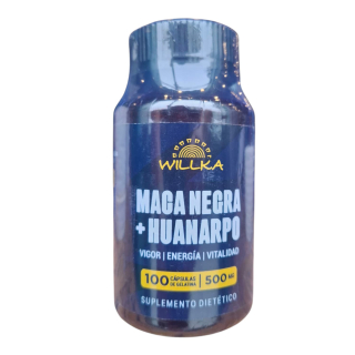 HUANARPO + MACA NEGRA 100CAP - WILLKA