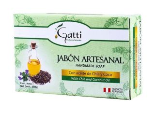 JABÓN DE CHIA Y COCO 150GR - GATTI