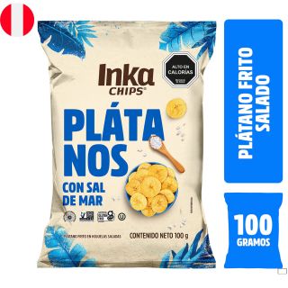 TOSTONES C/SAL DE MAR 100GR - INKA CHIPS