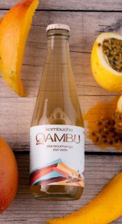 KOMBUCHA DE MARACUMANGO 350ML - QAMBU