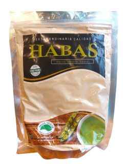 HARINA TOSTADA DE HABAS 500GR - HOJA VERDE