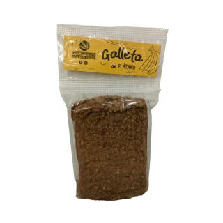 GALLETA DE AVENA Y PLATANO 90GR - PECADITOS INTEGRALES