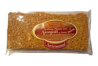 GALLETAS PLANAS CON AJONJOLI Y AVENA - NATURALIA