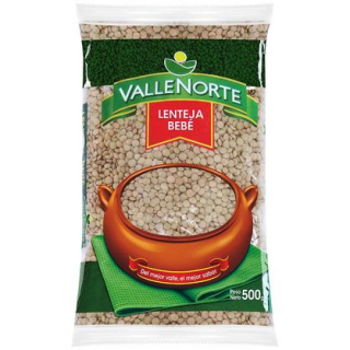 LENTEJA BEBÉ 500GR - VALLE NORTE