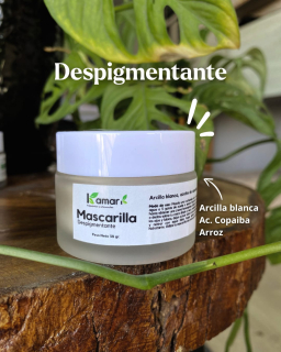 MASCARILLA FACIAL DESPIGMENTANTE 30GR - KAMARI