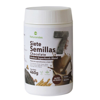 SIETE SEMILLAS CHOCOLATE 460GR - NATURANDES
