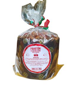 PANETÓN MEDIANO DE QUINUA NEGRA 750GR - BIOSUNQU