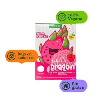 GELATINA DE PITAHAYA C/STEVIA 20GR - PITARA FOODS