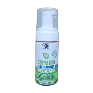 ESPUMA LIMPIADORA MEDICADA 100ML - 180º