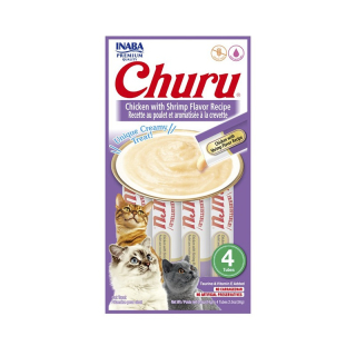 Churu Pollo/Camarón Sachet X 4 Tuvos